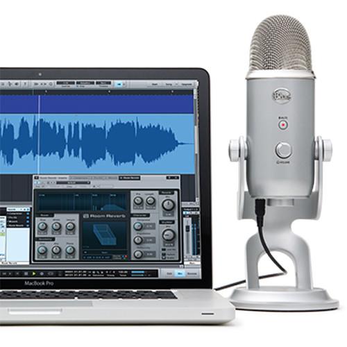 Blue Yeti Professional Recording Kit for Vocals with USB Mic & Software