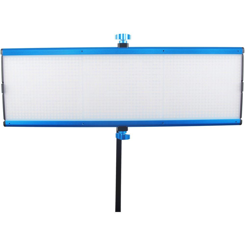 Dracast Silver Series LED1500 Bi-Color Panel with V-Mount Battery Plate