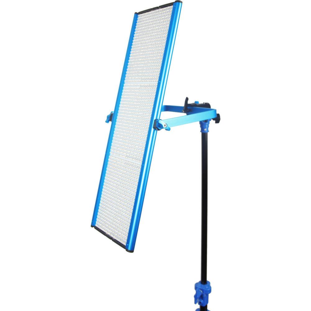 Dracast Silver Series LED1500 Bi-Color Panel with V-Mount Battery Plate