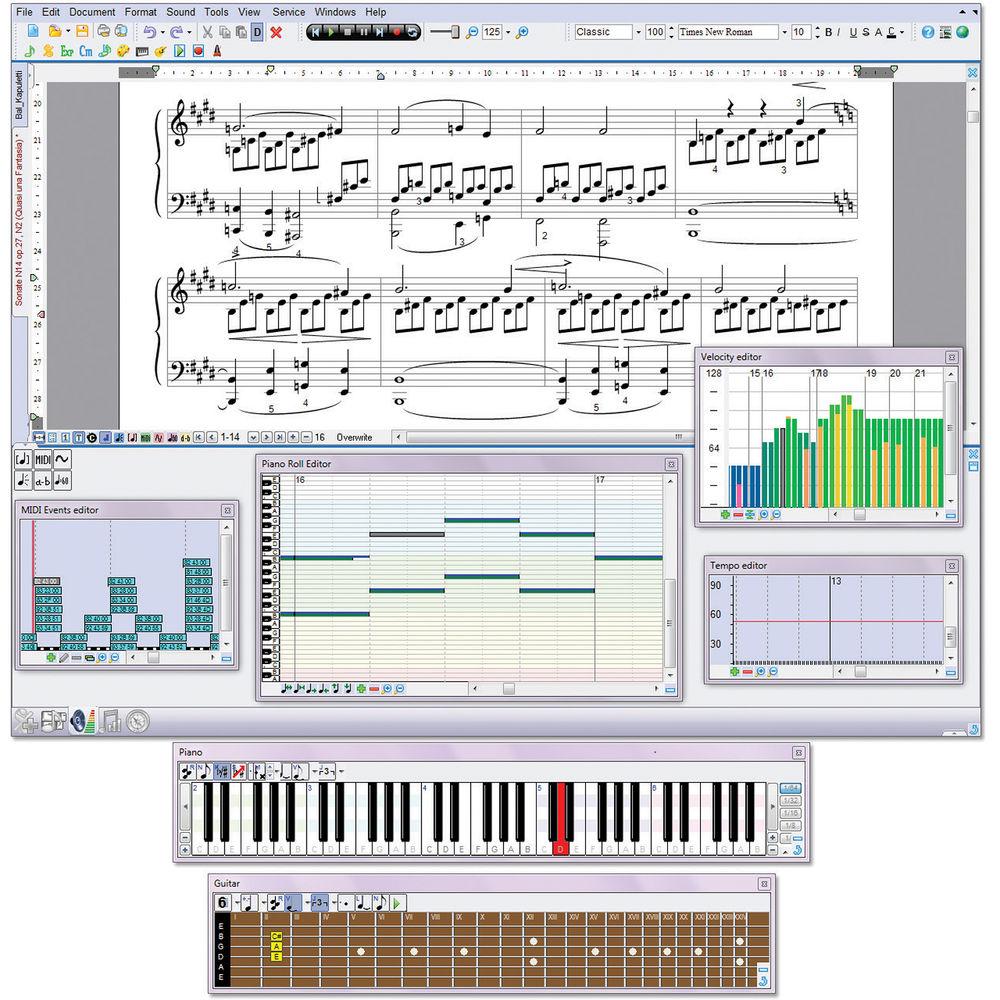 eMedia Music MagicScore Maestro 8 - Music Composition and Notation Software