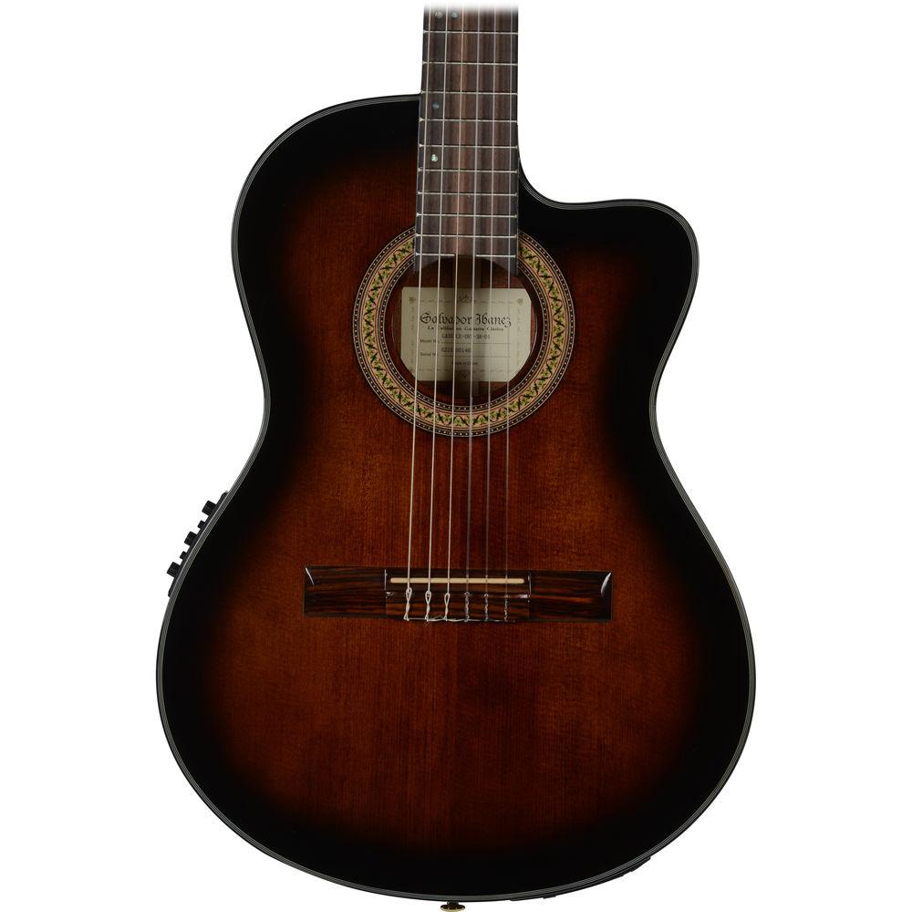 Ibanez GA35TCE Acoustic Electric Thin-Line Classical Guitar