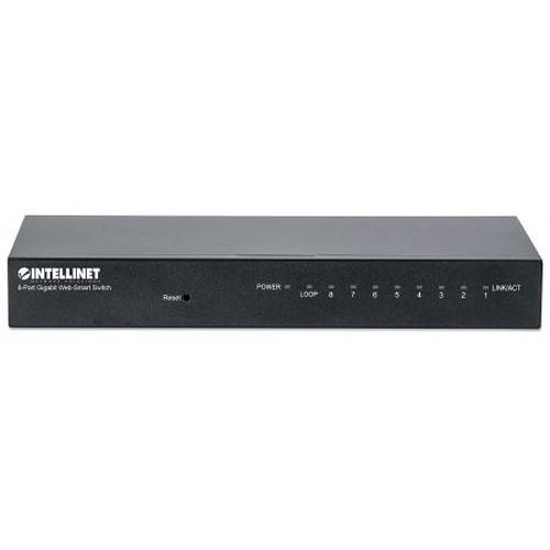 Intellinet 8-Port Gigabit Web-Smart Switch