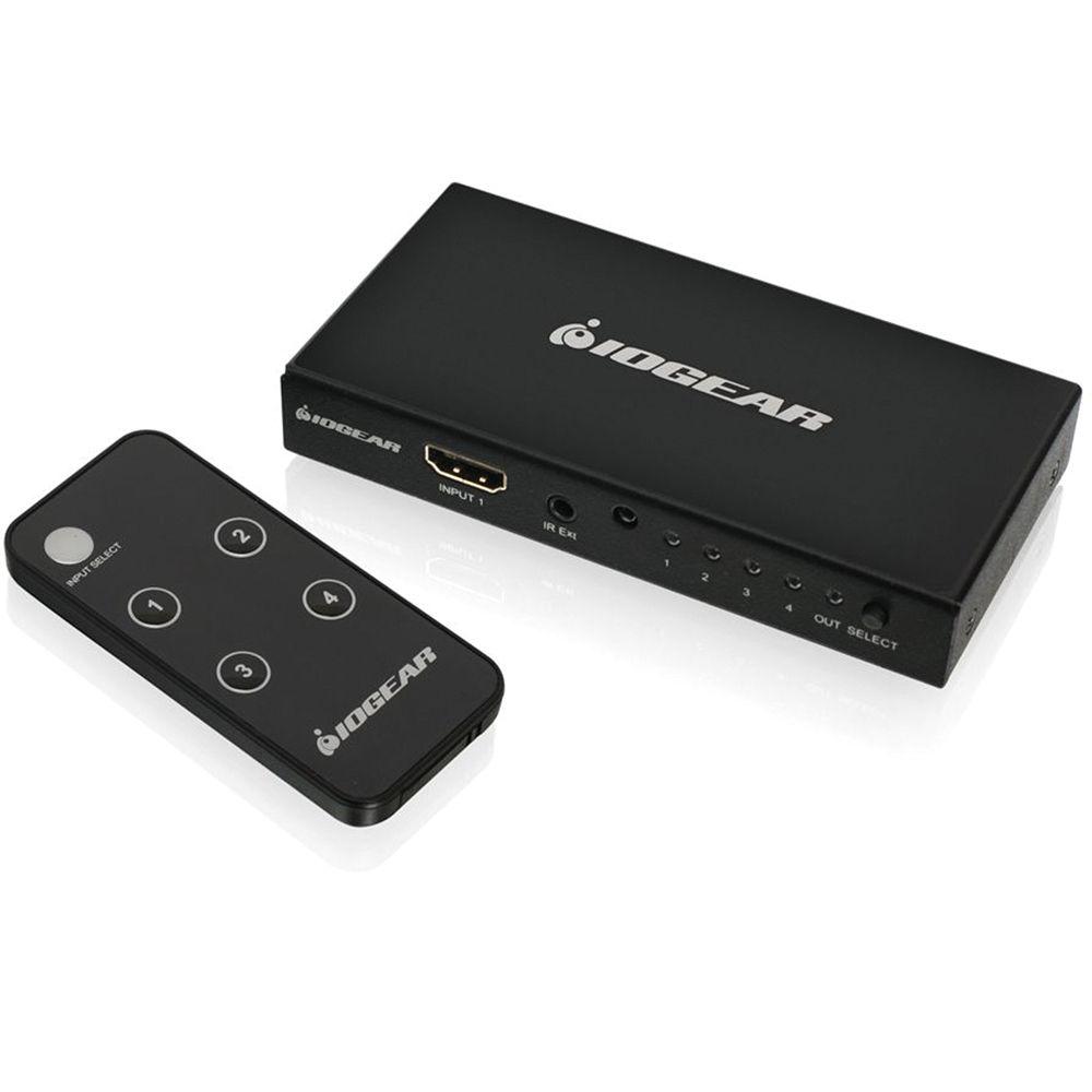 IOGEAR 4-Port 4K HDMI Switch