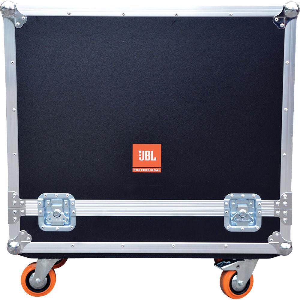 JBL BAGS PRX Flight Case with Orange Wheels for Two PRX712 Speakers