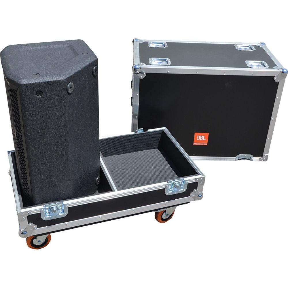 JBL BAGS PRX Flight Case with Orange Wheels for Two PRX712 Speakers