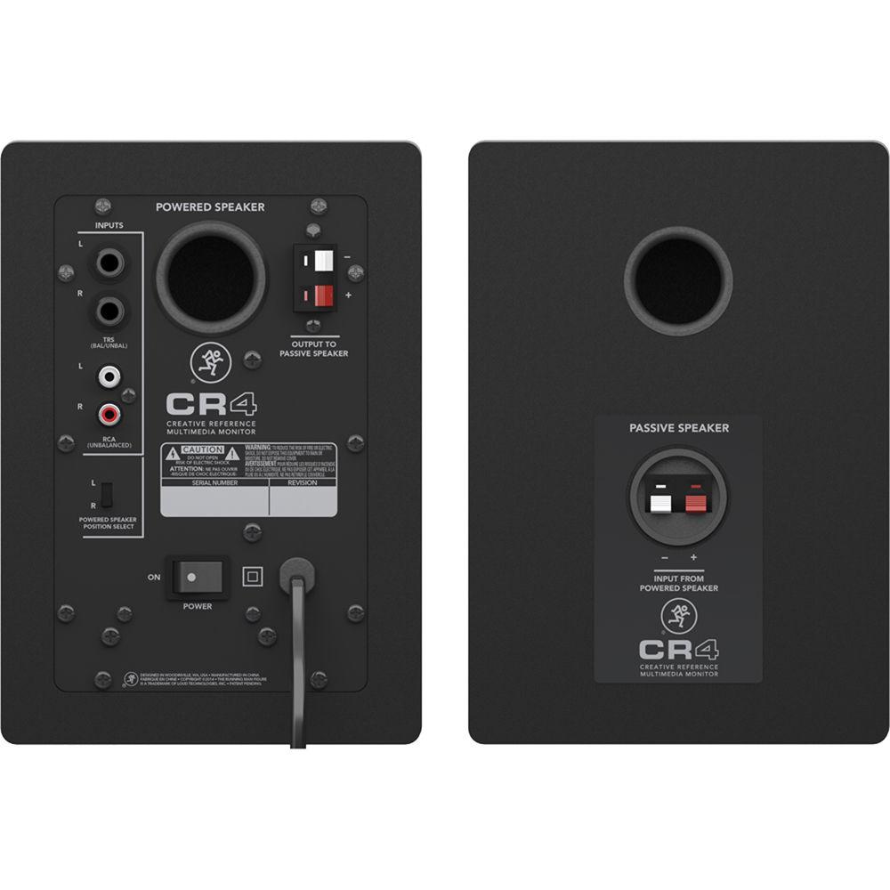 Mackie CR4 4" Woofer Creative Reference Multimedia Monitors