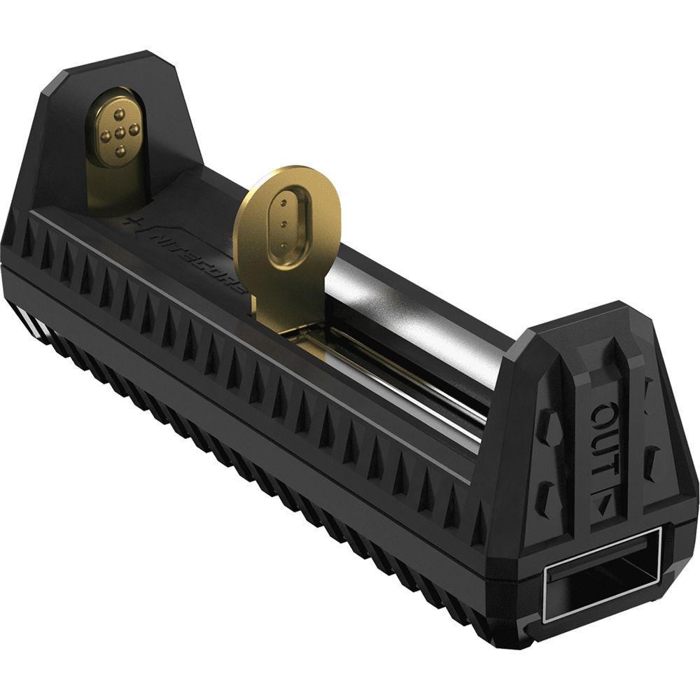 Nitecore F1 Single Bay Li-Ion Battery USB Charger