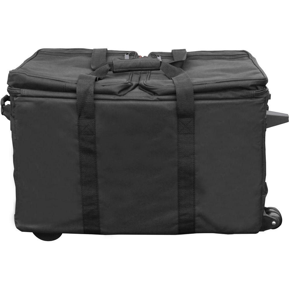 Odyssey Innovative Designs Redline Series Utility Shuttle Bag with Pullout Handle and Wheels
