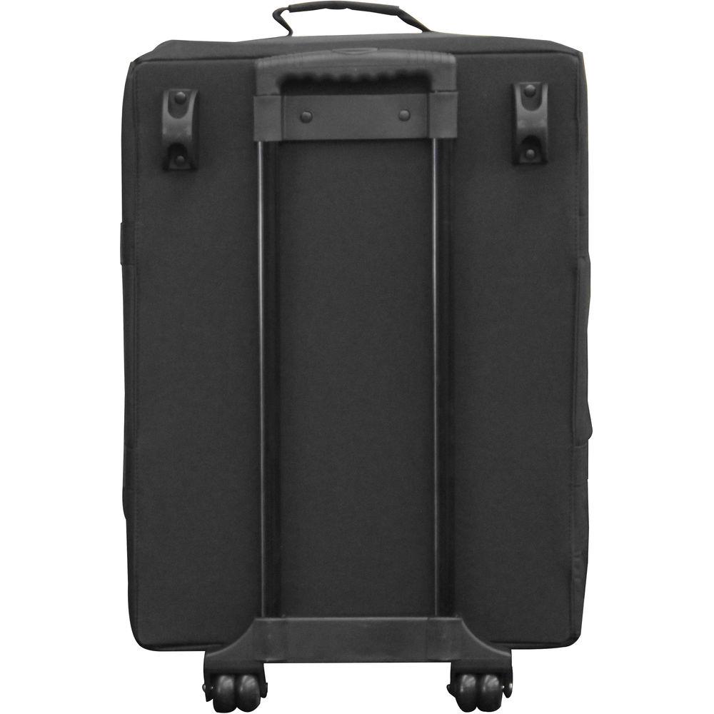 Odyssey Innovative Designs Redline Series Utility Shuttle Bag with Pullout Handle and Wheels