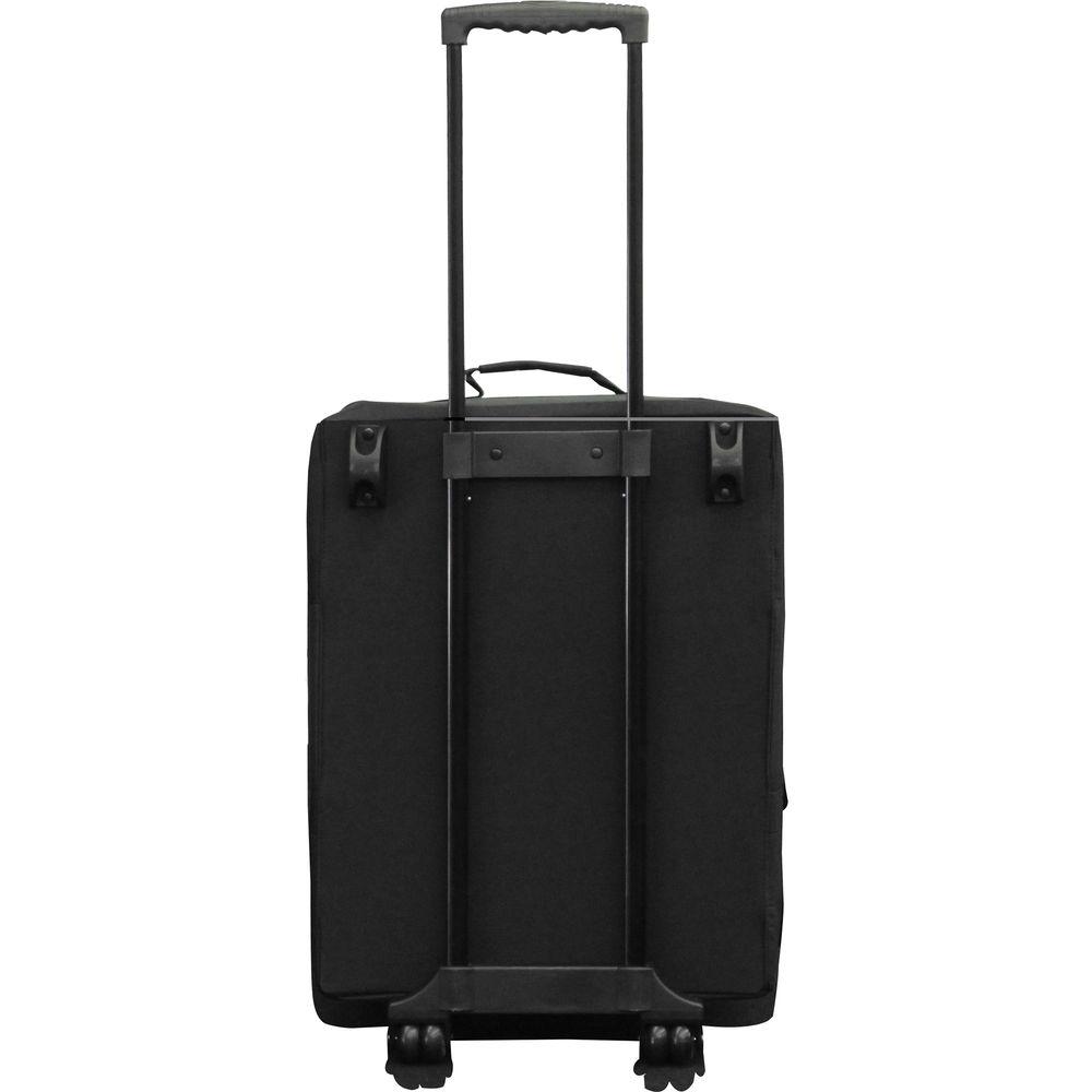 Odyssey Innovative Designs Redline Series Utility Shuttle Bag with Pullout Handle and Wheels