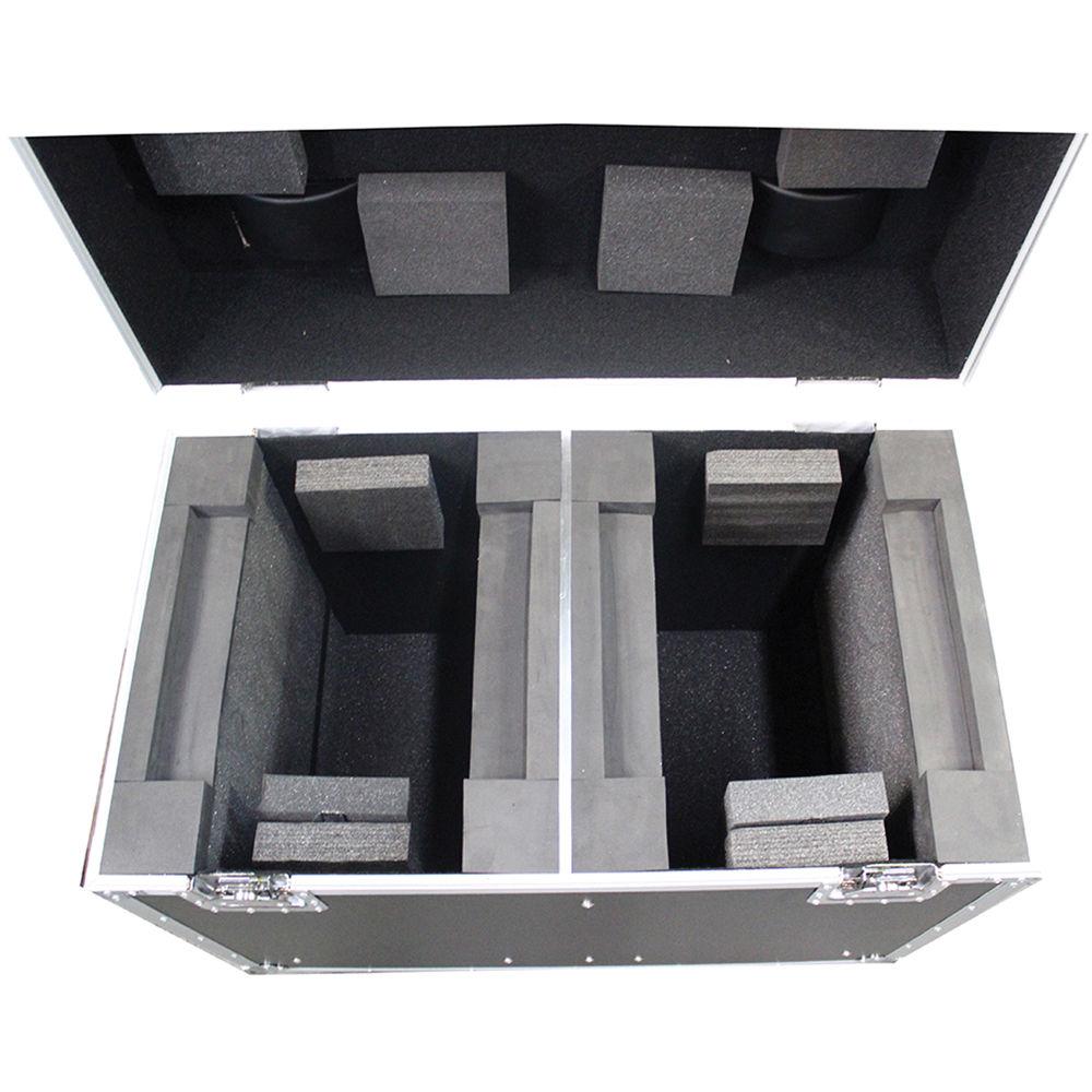 ProX 250 Style Moving Head Lighting Case for 2 Lights