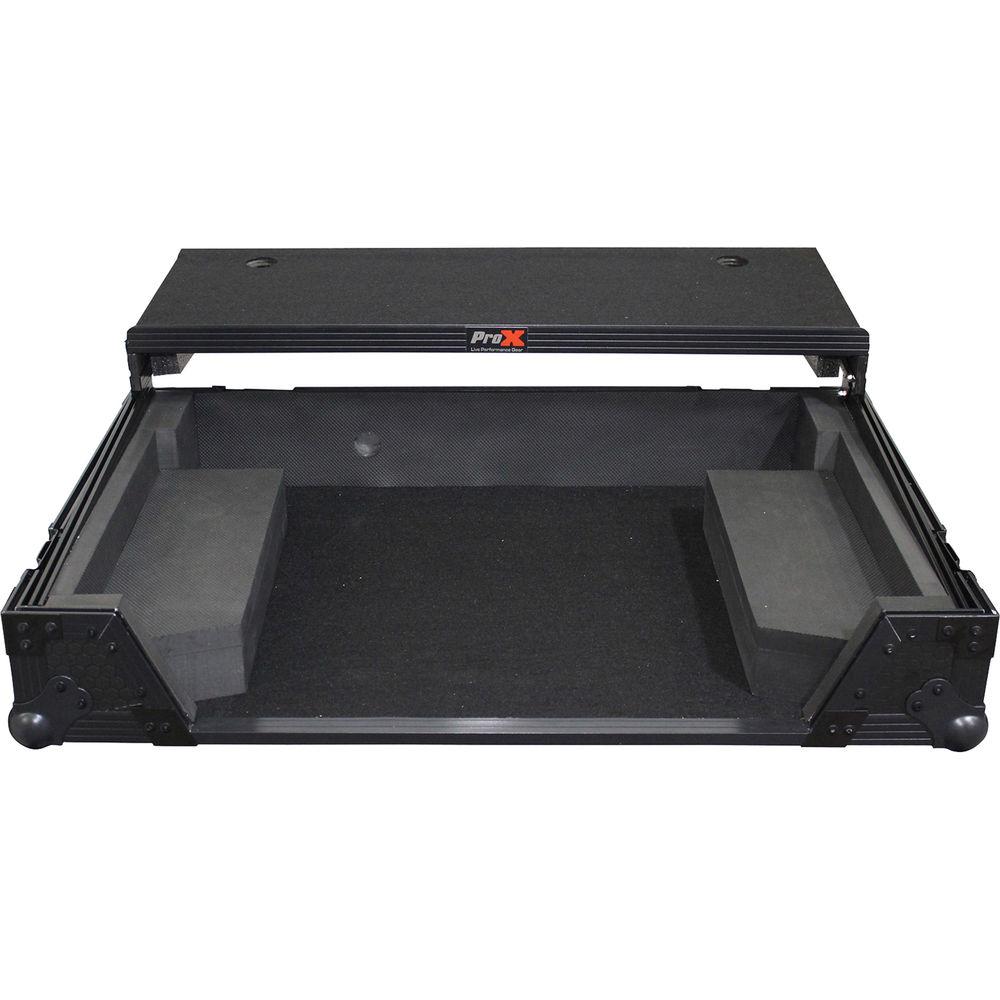 ProX Flight Case For Pioneer DDJ-SX & DDJ-SX2 Controllers with Laptop Shelf and Wheels
