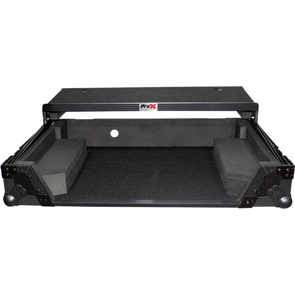 ProX Flight Case For Pioneer DDJ-SX & DDJ-SX2 Controllers with Laptop Shelf and Wheels