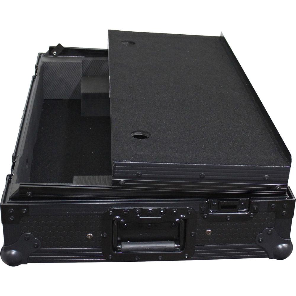 ProX Flight Case For Pioneer DDJ-SX & DDJ-SX2 Controllers with Laptop Shelf and Wheels