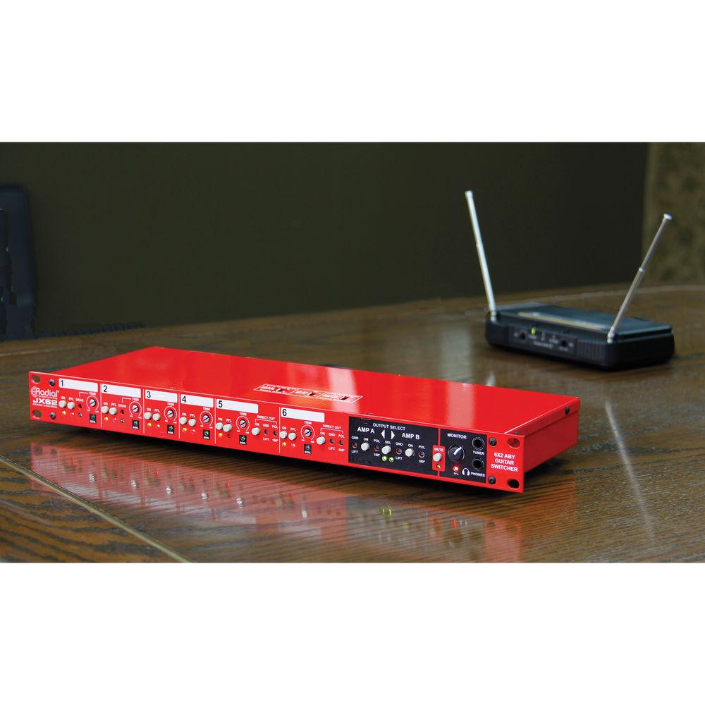 Radial Engineering JX62 Guitar and Amp Stage Switcher