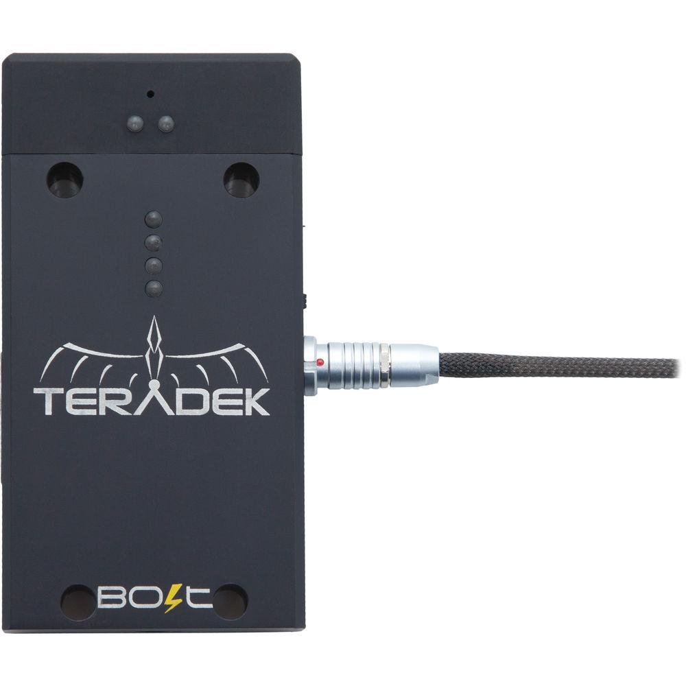 Redrock Micro 3-Pin LEMO to 2-Pin LEMO flexCable for Select Teradek and Paralinx Video Transmitters