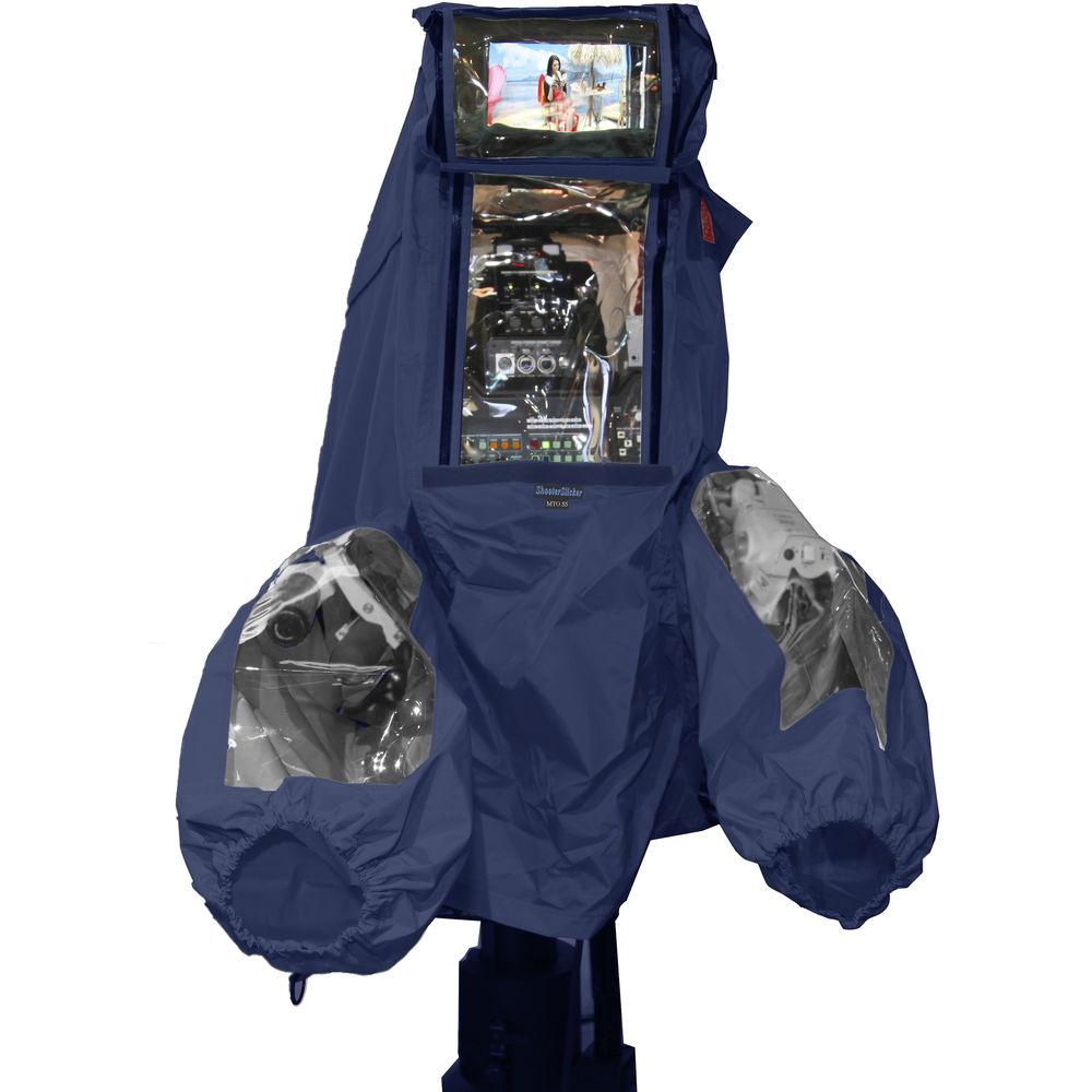 ShooterSlicker MTO-S5-N Raincover for Studio Camera with Box Lens and 7 - 9" Monitor