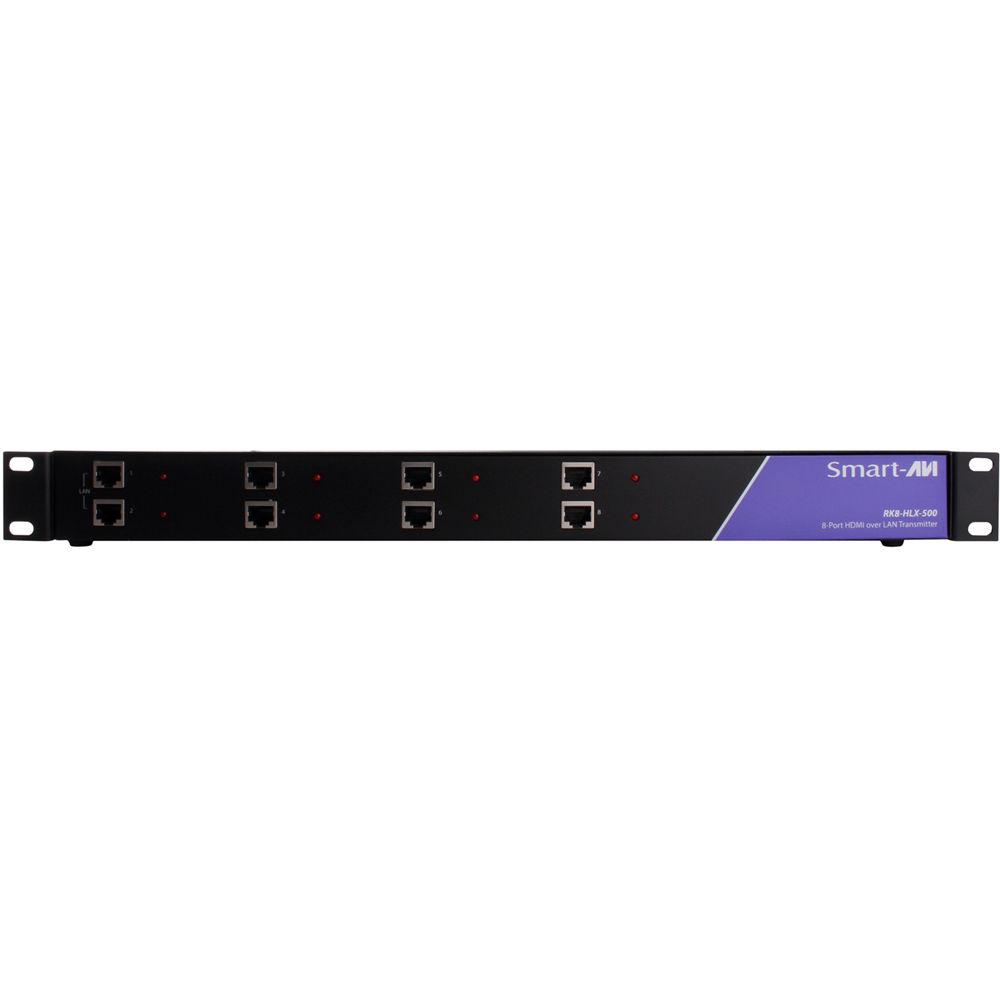 Smart-AVI 8-Port HDMI IR Extender over LAN