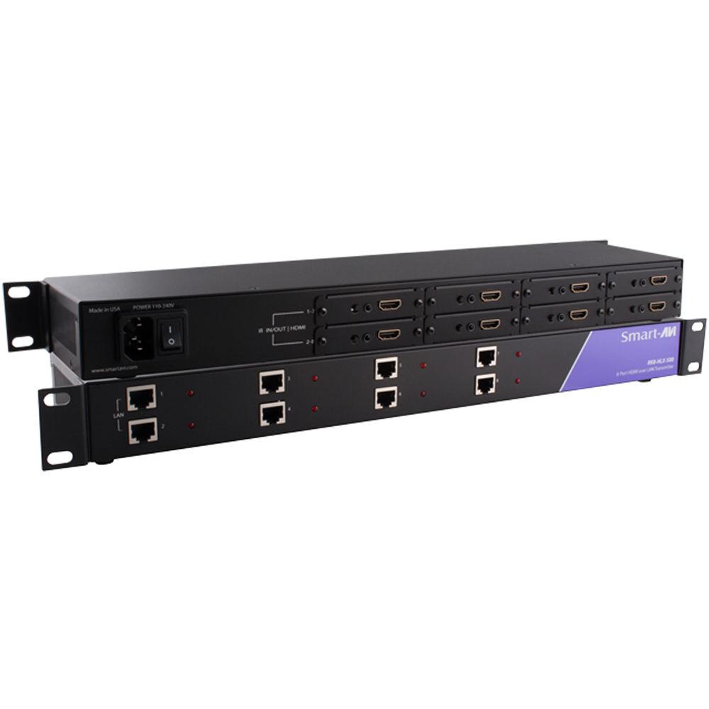Smart-AVI 8-Port HDMI IR Extender over LAN