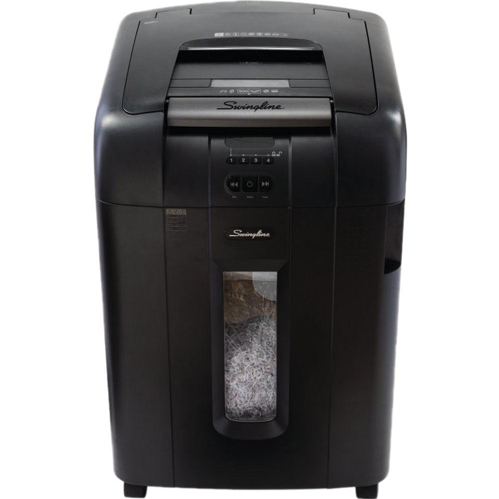 Swingline Stack-and-Shred 500M Micro-Cut Auto-Feed Shredder