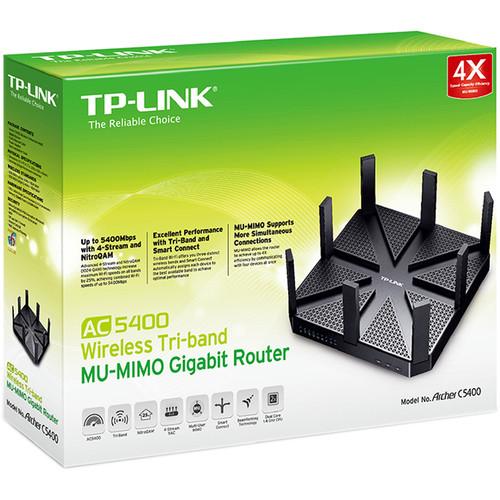 TP-Link Archer C5400 Tri-Band MU-MIMO Wireless AC5400 Gigabit Router