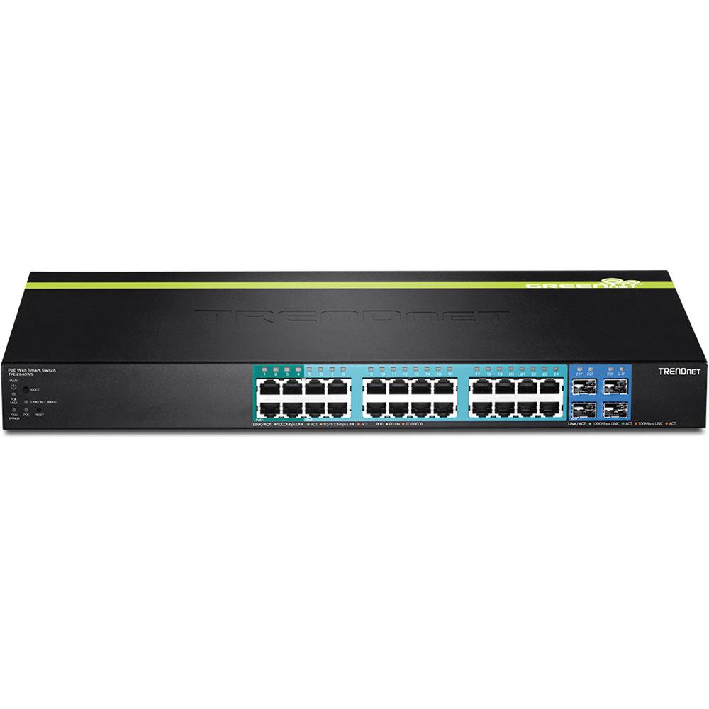 TRENDnet TPE-2840WS 28-Port Gigabit Web Smart PoE Switch