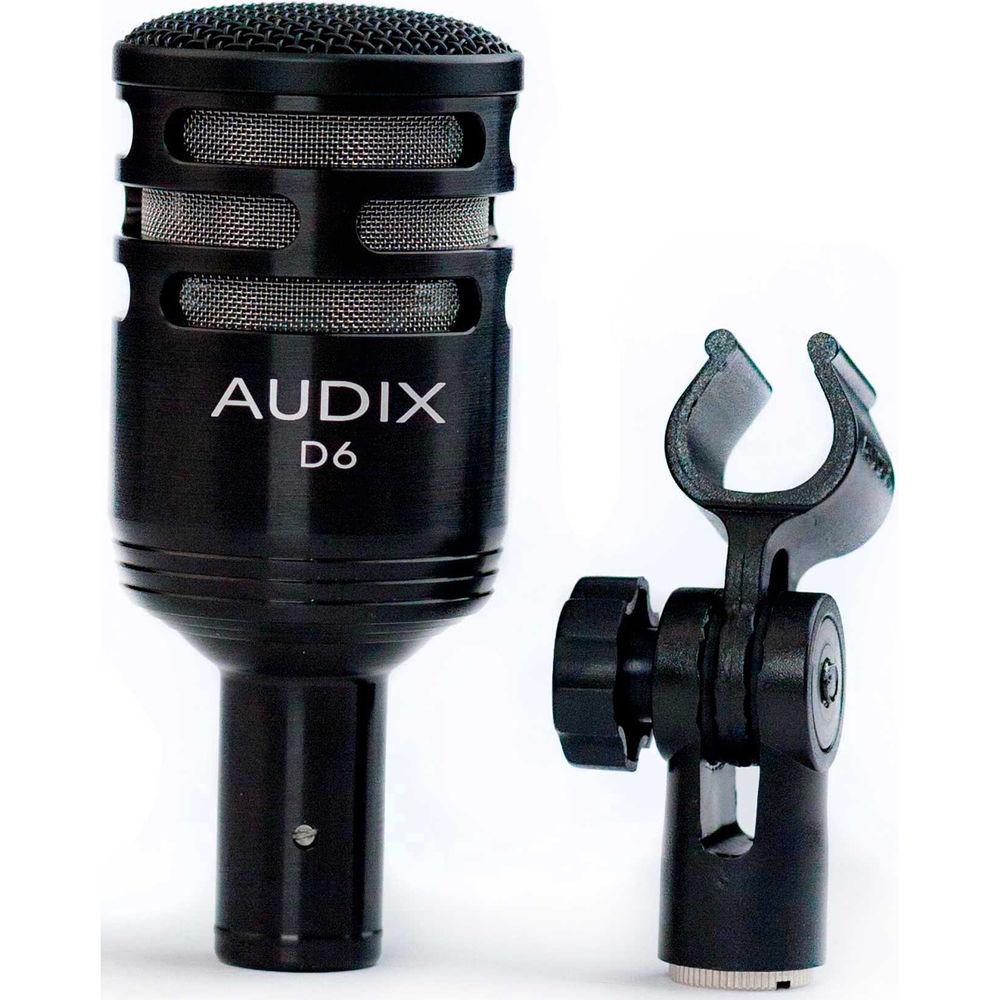 Audix D6 - Dynamic Cardioid Kick Drum Microphone