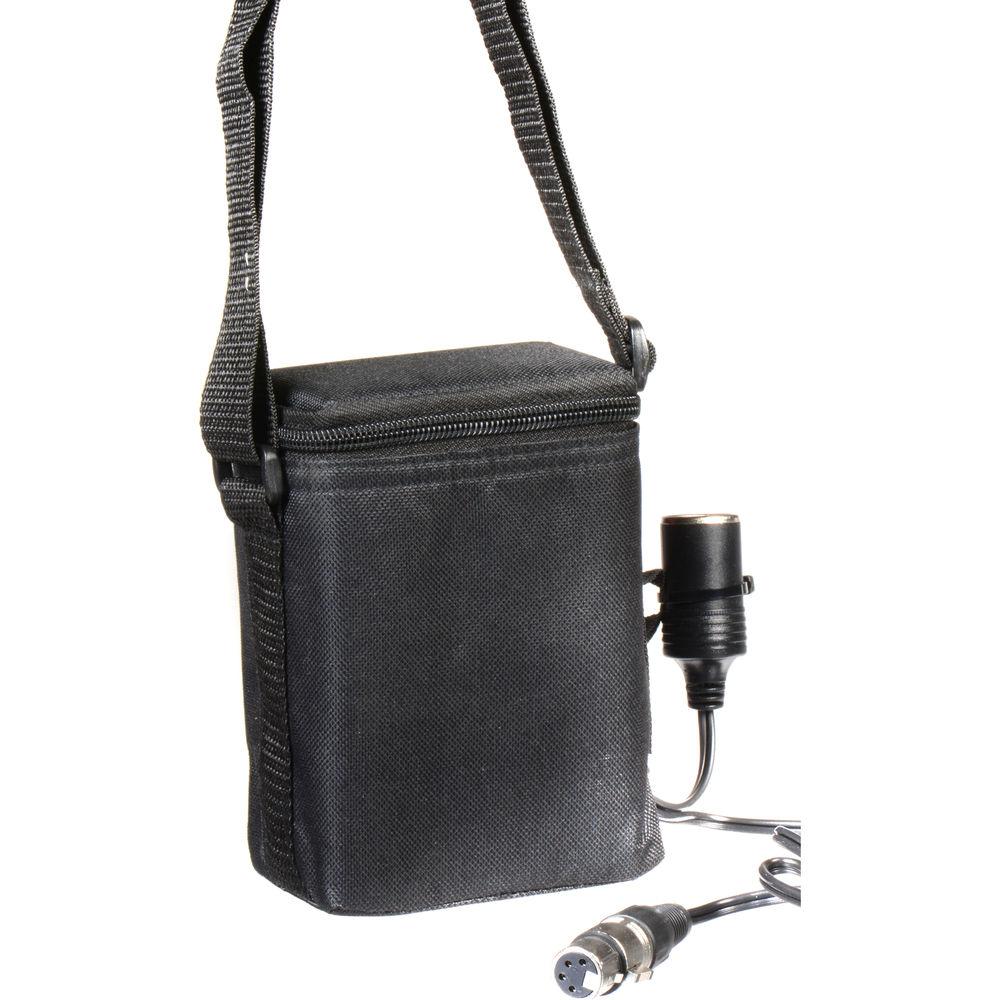 Bescor MM-9XLRNC Starved Electrolyte Battery - 12 VDC 108WH, Cigarette Jack Connector, 6