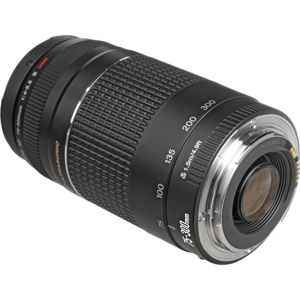 Canon EF 75-300mm f 4-5.6 III USM Lens