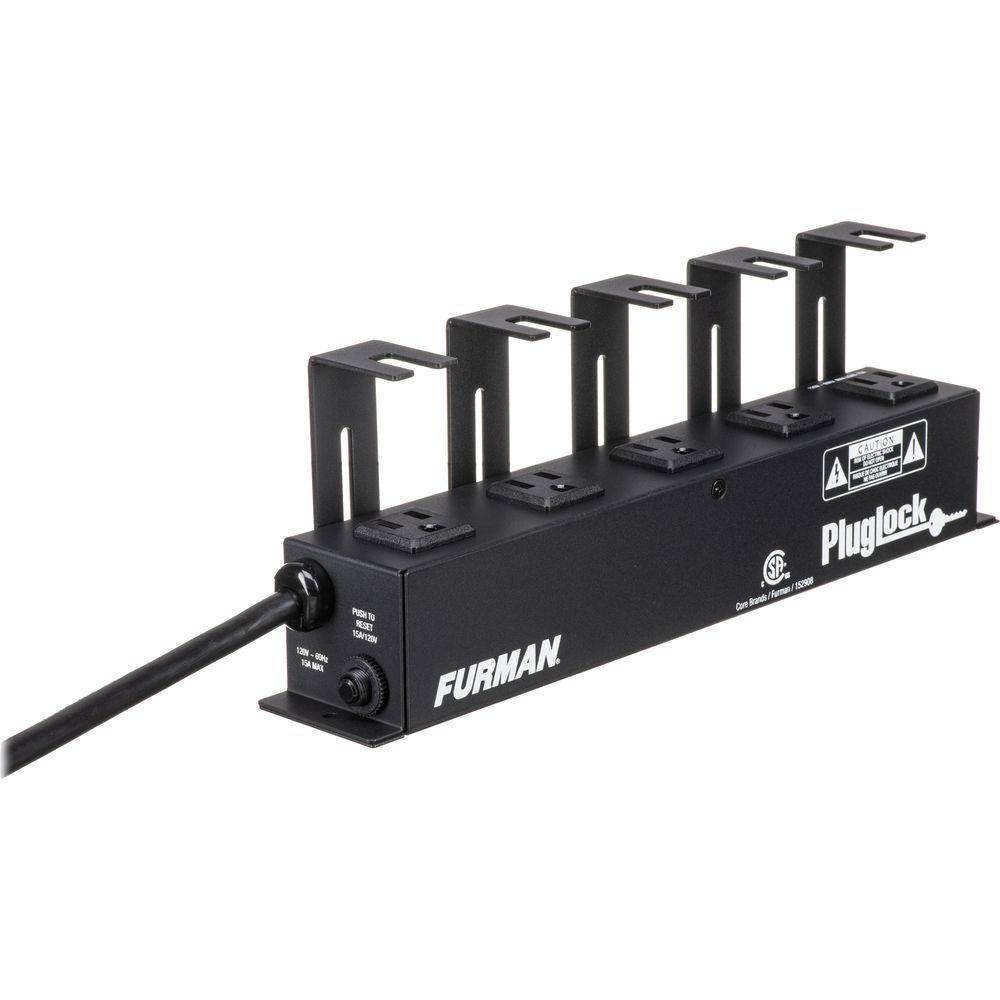 Furman Locking Outlet Strip 120v 15a