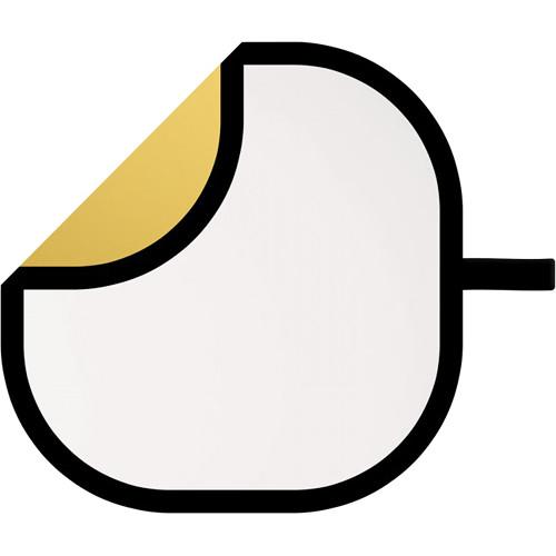Westcott Illuminator Collapsible Reflector - 20" Square - Gold White