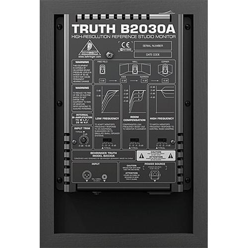 Behringer TRUTH B2030A Active 2-Way Reference Studio Monitor