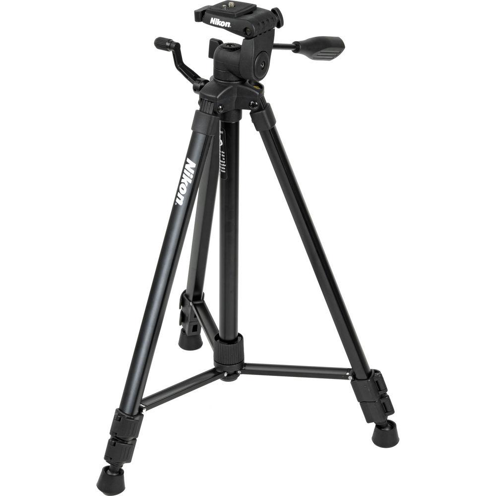 Nikon Full Size Tripod w Quick Release 3-Way Head
