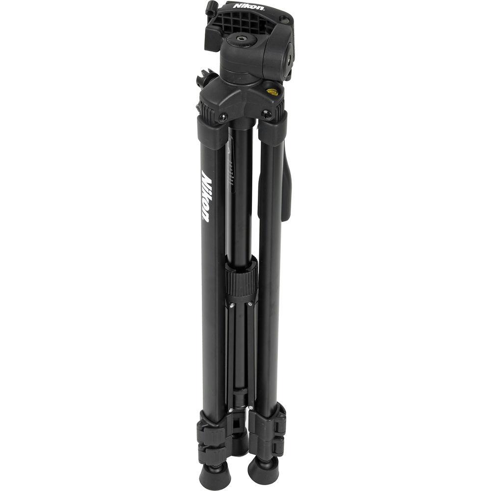 Nikon Full Size Tripod w Quick Release 3-Way Head