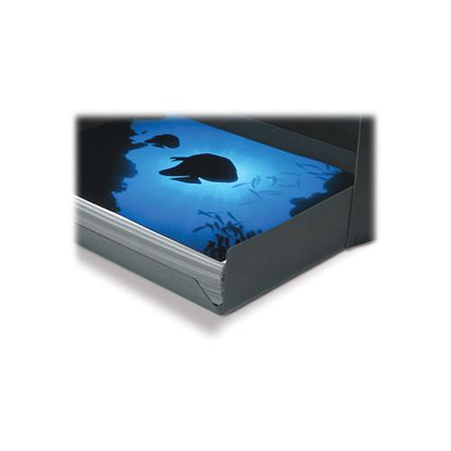 Print File 9.5 x 12.5 x 3" Drop-Front Metal Edge Archival Storage Box