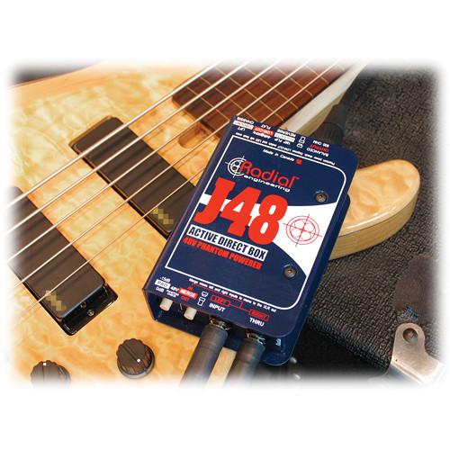 Radial Engineering J48 - Single Channel Active Direct Box