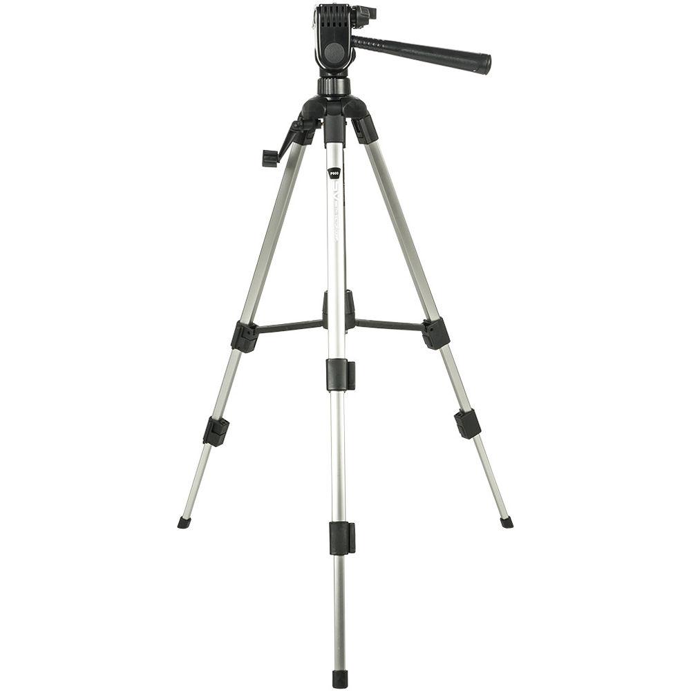 Smith-Victor P900 Pinnacle Tripod with 3-Way, Pan-and-Tilt Head