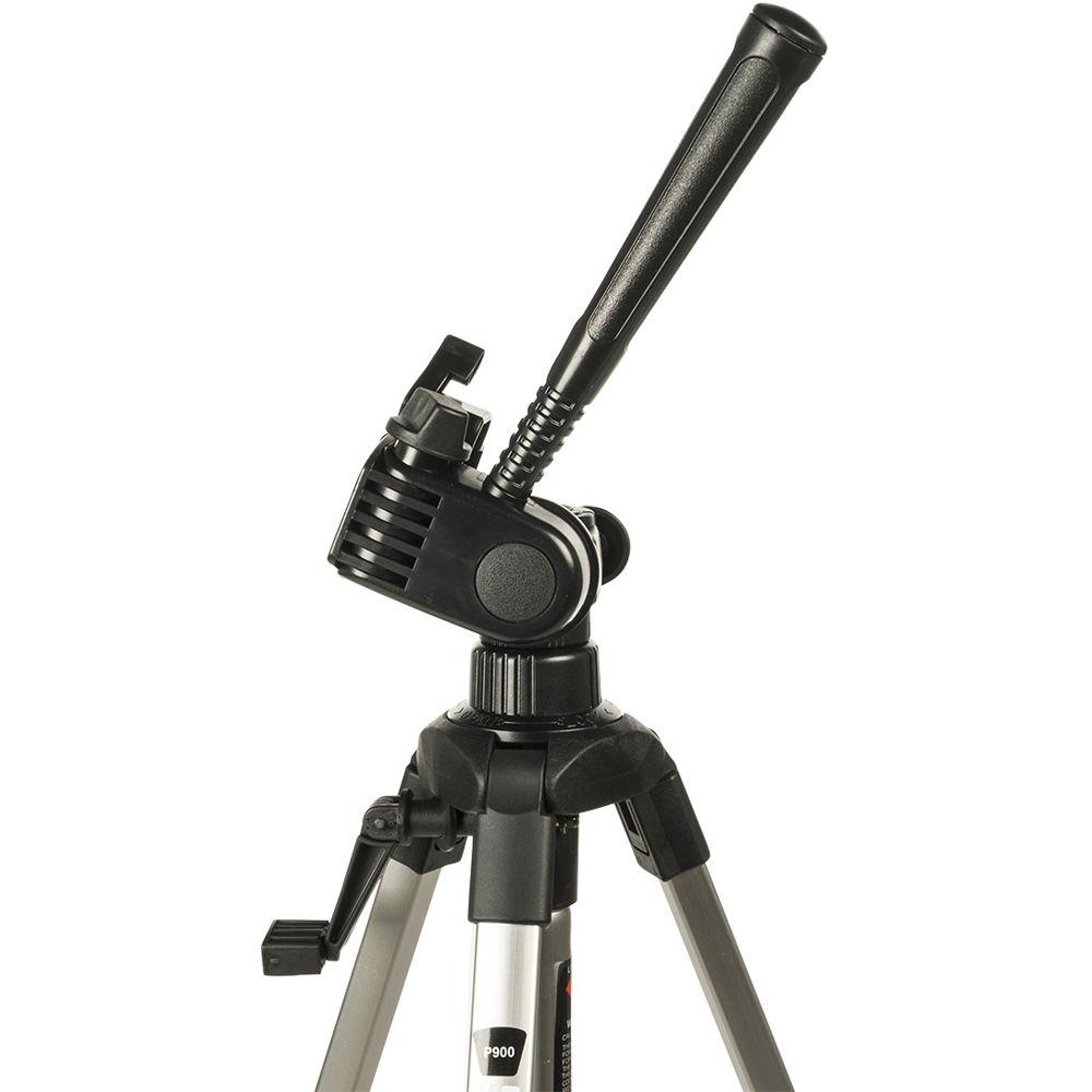 Smith-Victor P900 Pinnacle Tripod with 3-Way, Pan-and-Tilt Head