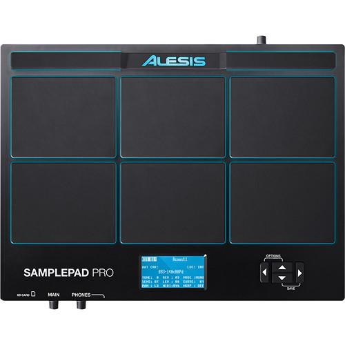Alesis SamplePad Pro 8-Pad Percussion and Triggering Instrument, Alesis, SamplePad, Pro, 8-Pad, Percussion, Triggering, Instrument