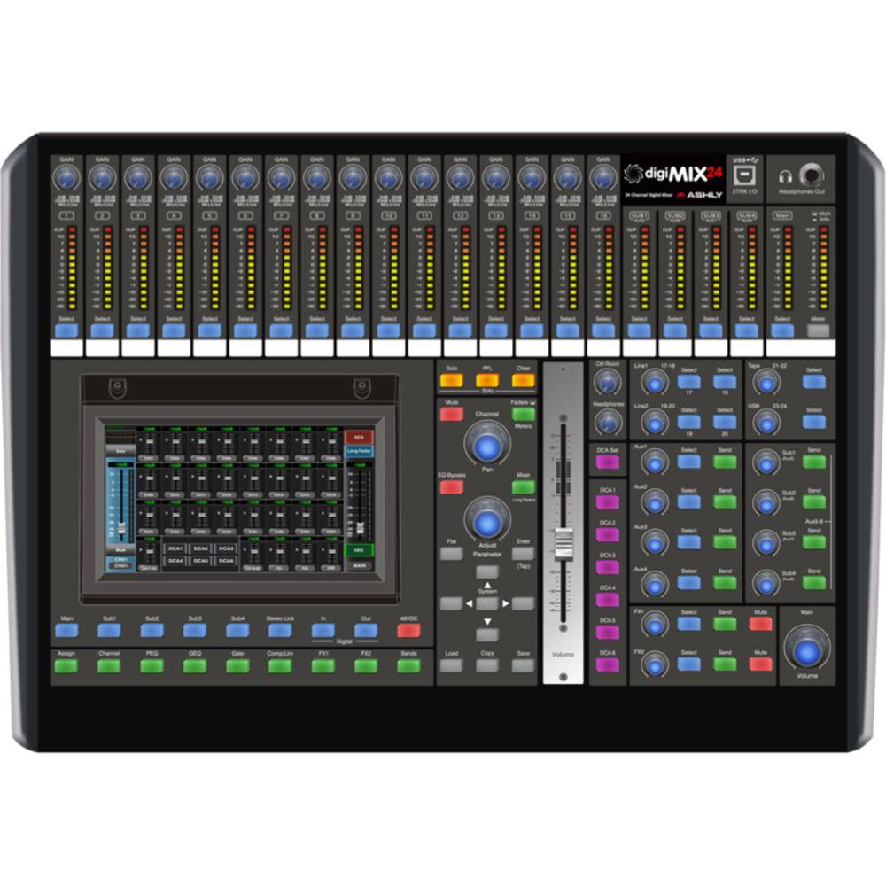 Ashly digiMIX24 24-Channel Digital Mixer