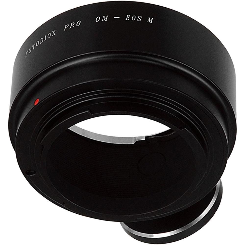 FotodioX Pro Lens Mount Adapter for Olympus OM-Mount Lens to Canon EF-M Mount Camera