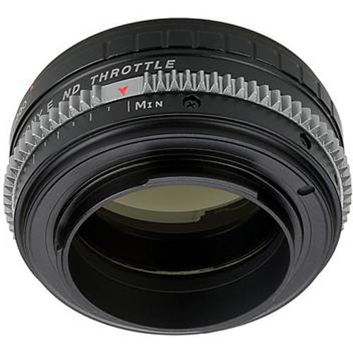 FotodioX Vizelex Pro ND Throttle Lens Mount Adapter for Nikon F-Mount Lens to Sony E-Mount Camera
