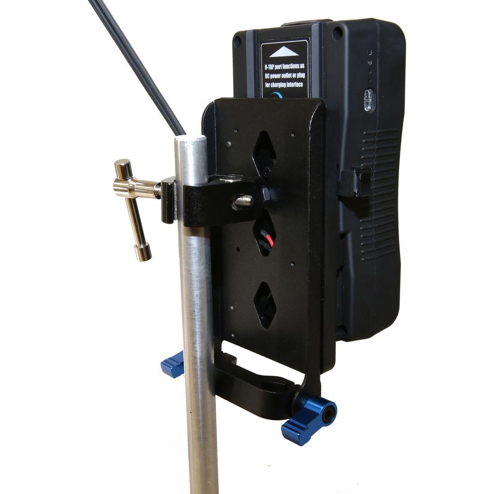 IndiPRO Tools V-Mount Plate with Stand Clamp for Litepanels