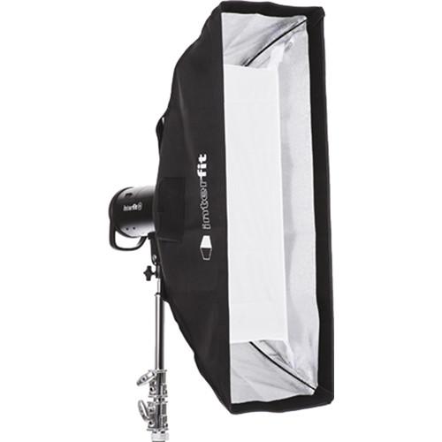 Interfit Heat-Resistant Strip Softbox with Grid