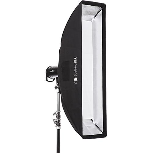 Interfit Heat-Resistant Strip Softbox with Grid