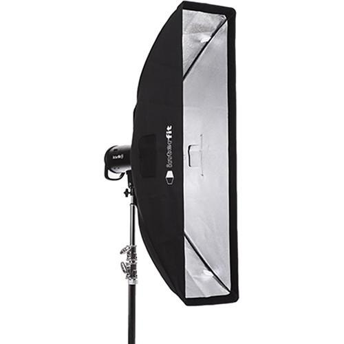 Interfit Heat-Resistant Strip Softbox with Grid