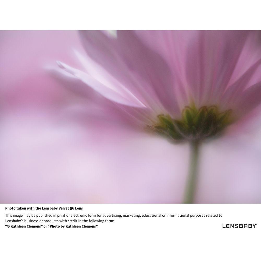 Lensbaby Velvet 56mm f 1.6 SE Lens for Nikon F