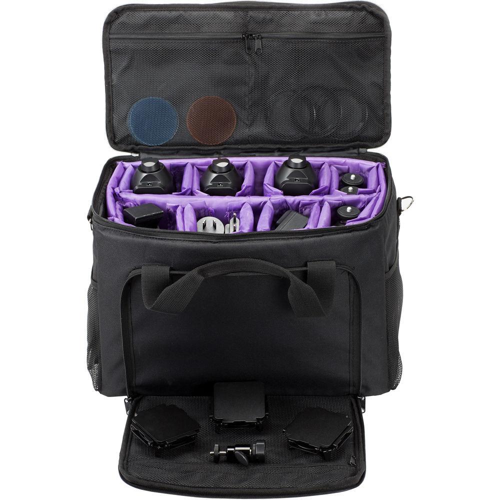 Litepanels Caliber LED Fresnel 3-Light Kit with Soft Case