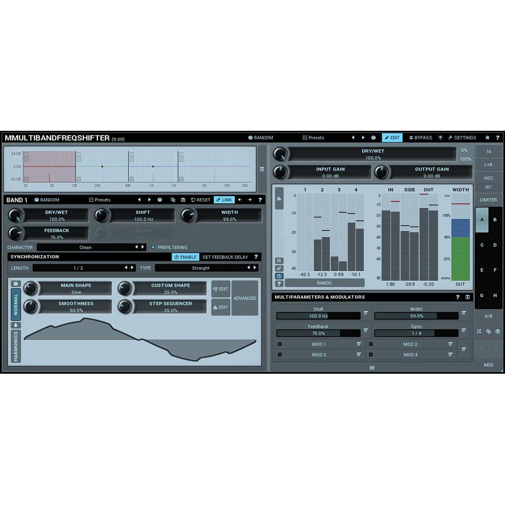 MeldaProduction MMultiBandFreqShifter - Frequency Shifting Plug-In