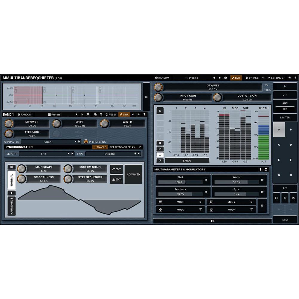 MeldaProduction MMultiBandFreqShifter - Frequency Shifting Plug-In